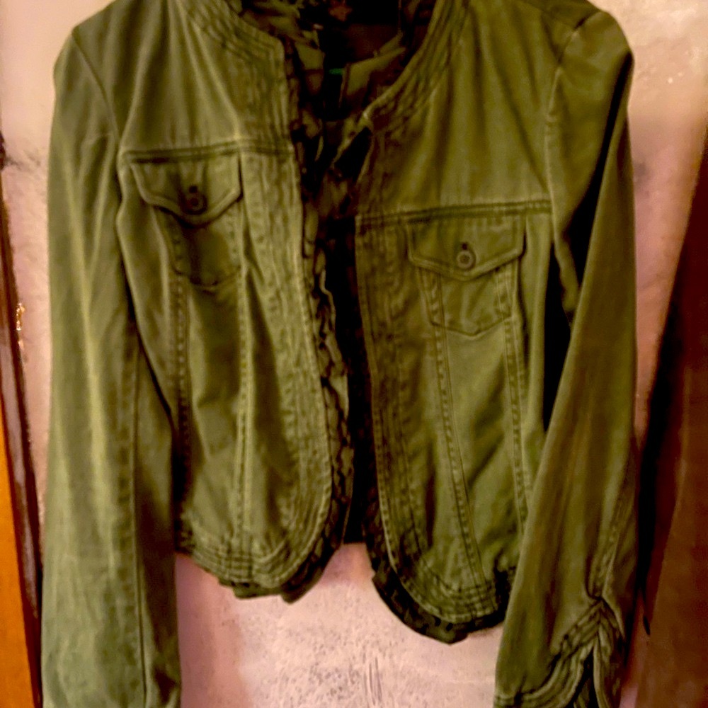 Vintage green jacket